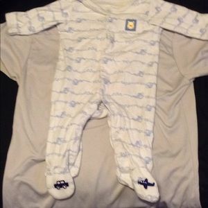 Pooh Bear onesie